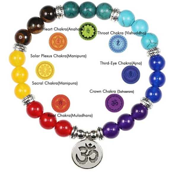 Reiki 7 Chakra healing bracelet - Picture 3 of 3